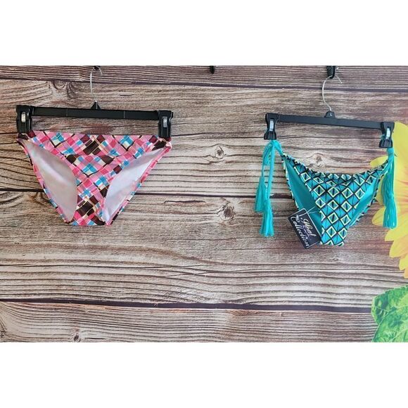Heat bikini Bottoms set of ( 2 ) small NWT - Picture 1 of 10